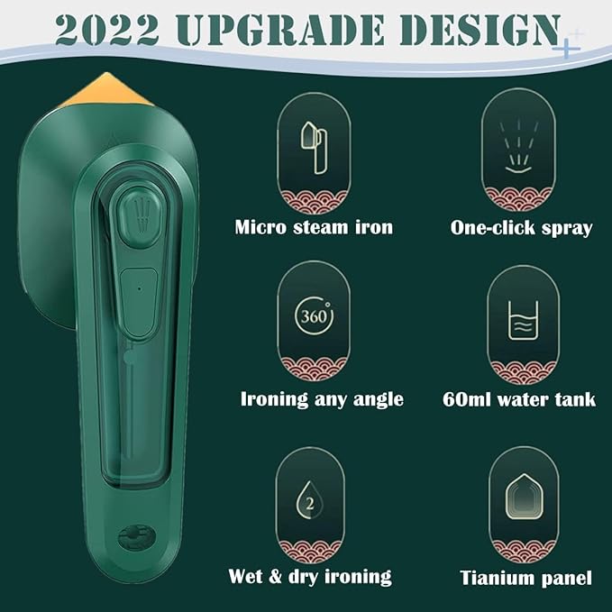 Steam Ease's Portable Micro Steam Iron