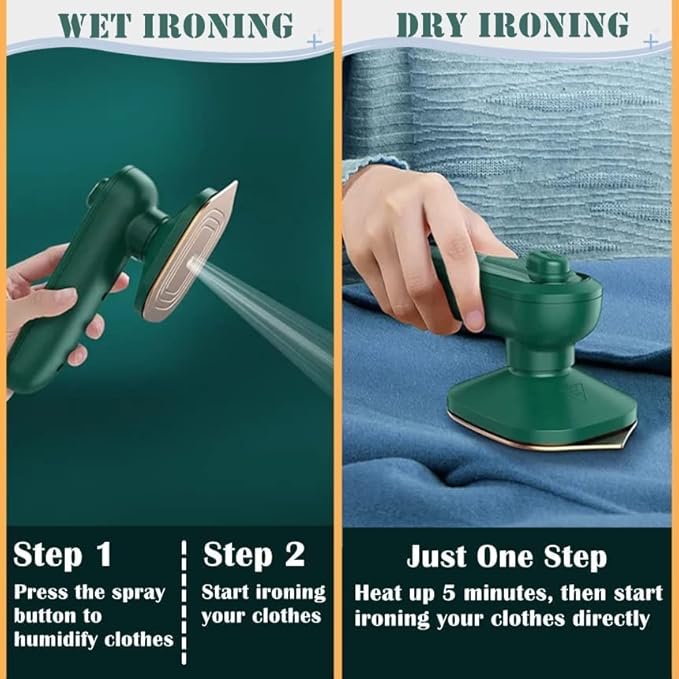 Steam Ease's Portable Micro Steam Iron